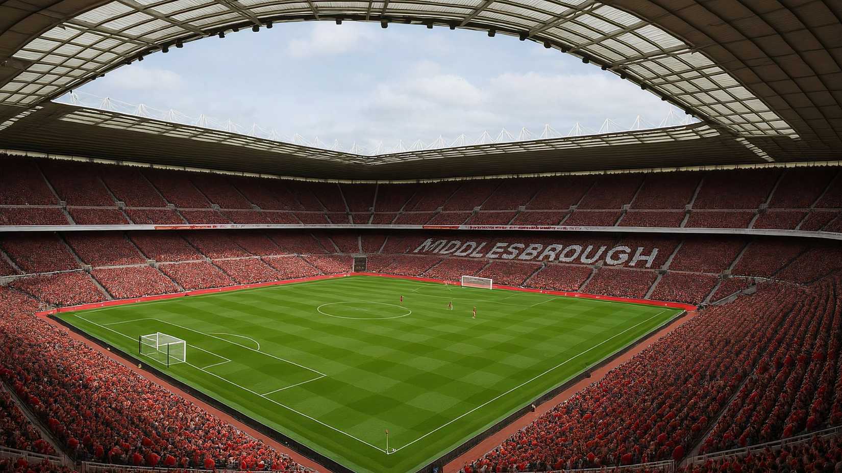 Model Build Riverside Stadium What Middlesbrough FC's Riverside Stadium might look like if 42,000 ...