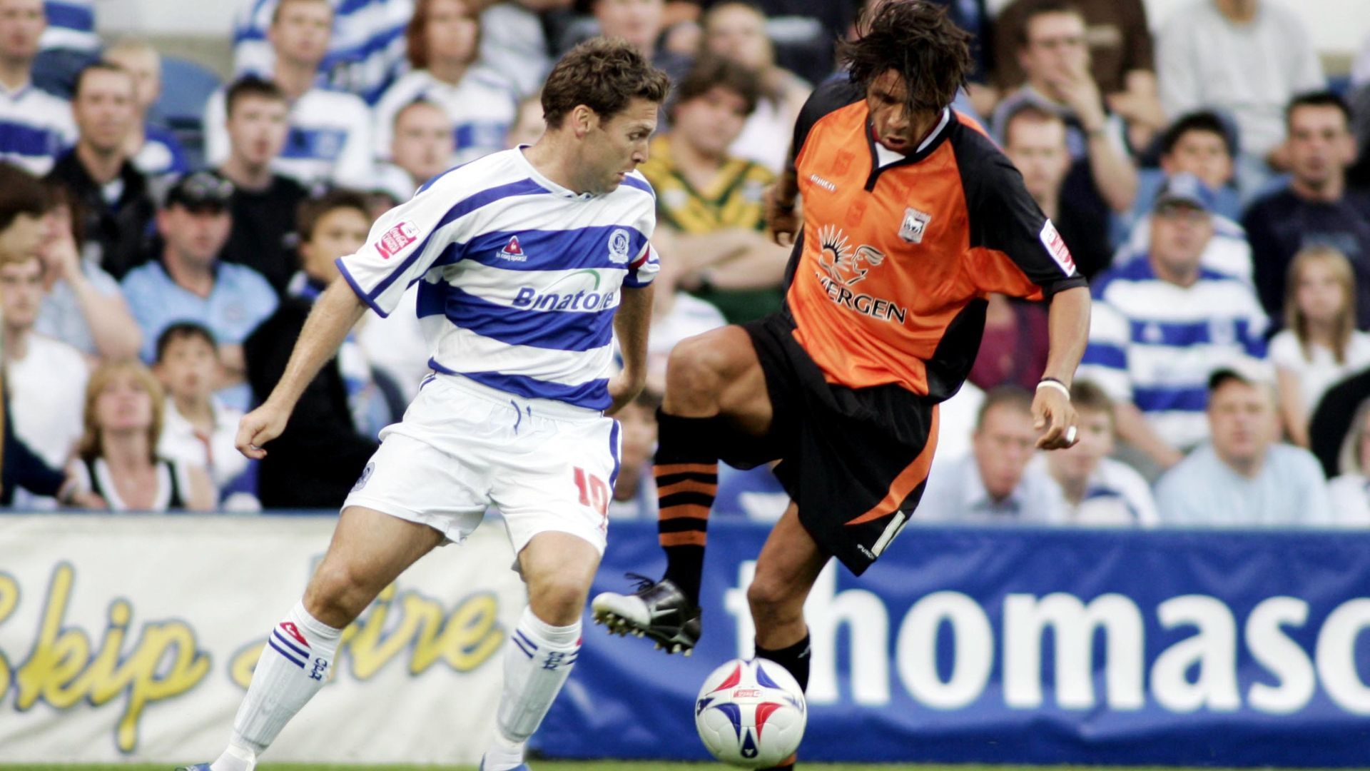 Mark Fish's sole appearance for Ipswich