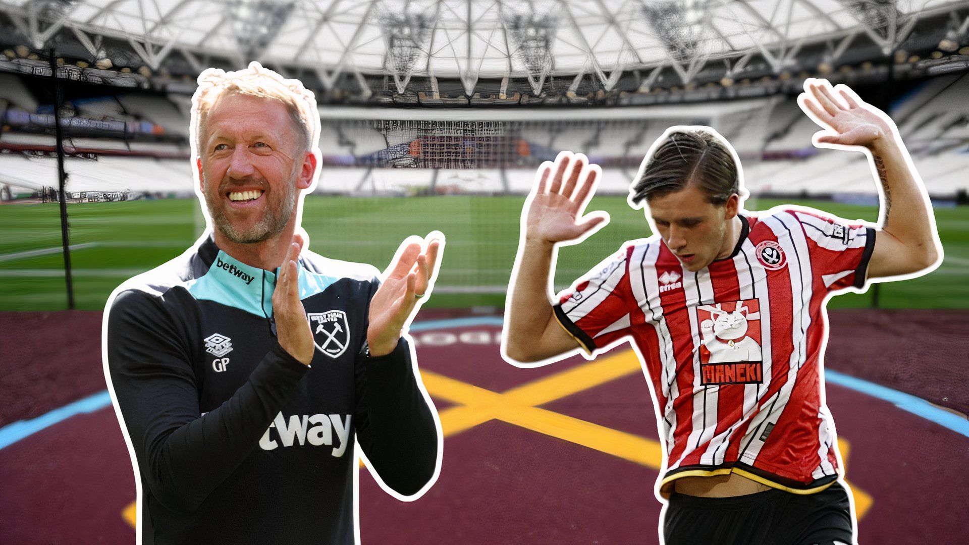 Graham Potter and Sydie Peck