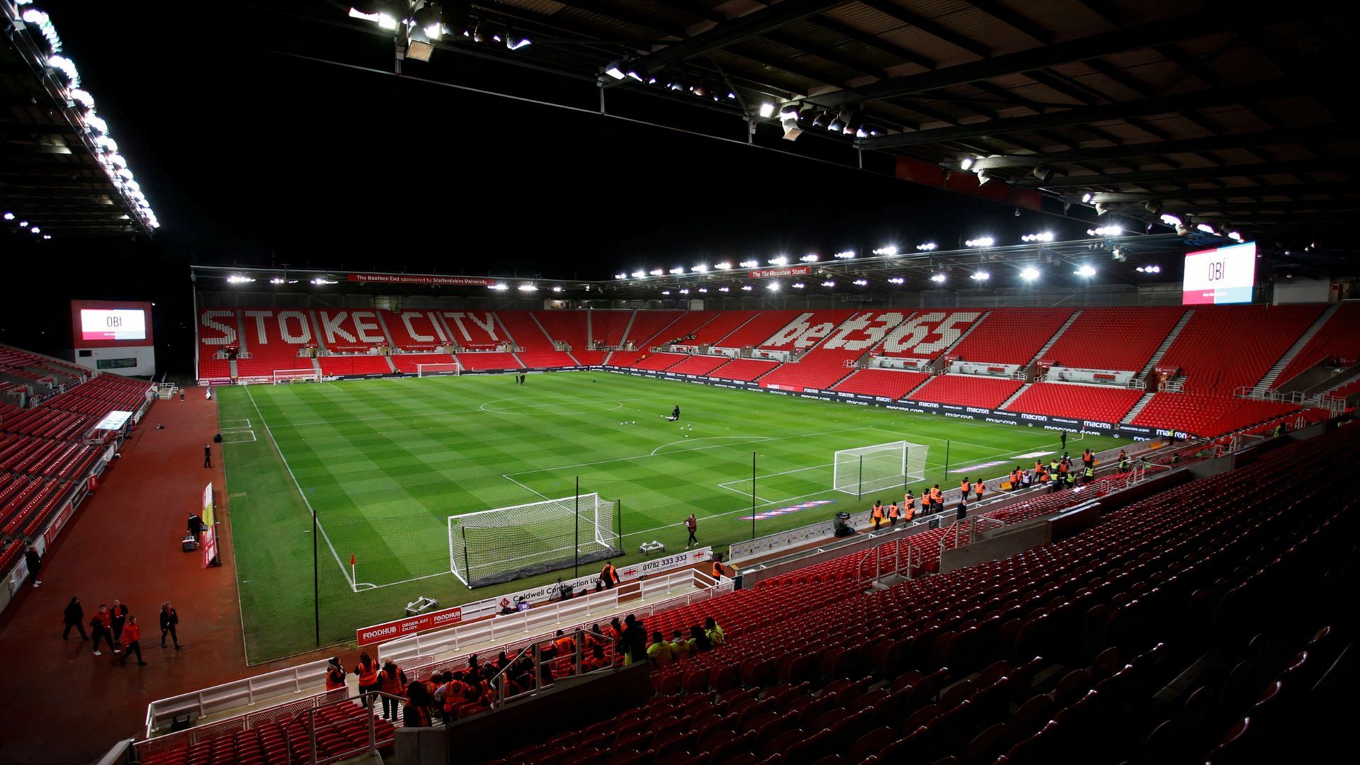 Stoke City's bet365 Stadium