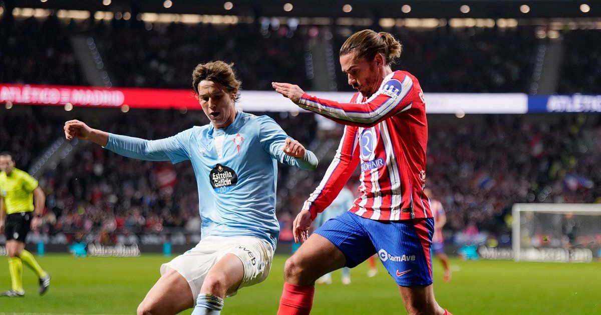 Fer Lopez x Antoine Griezmann - Celta Vigo x Atletico Madrid