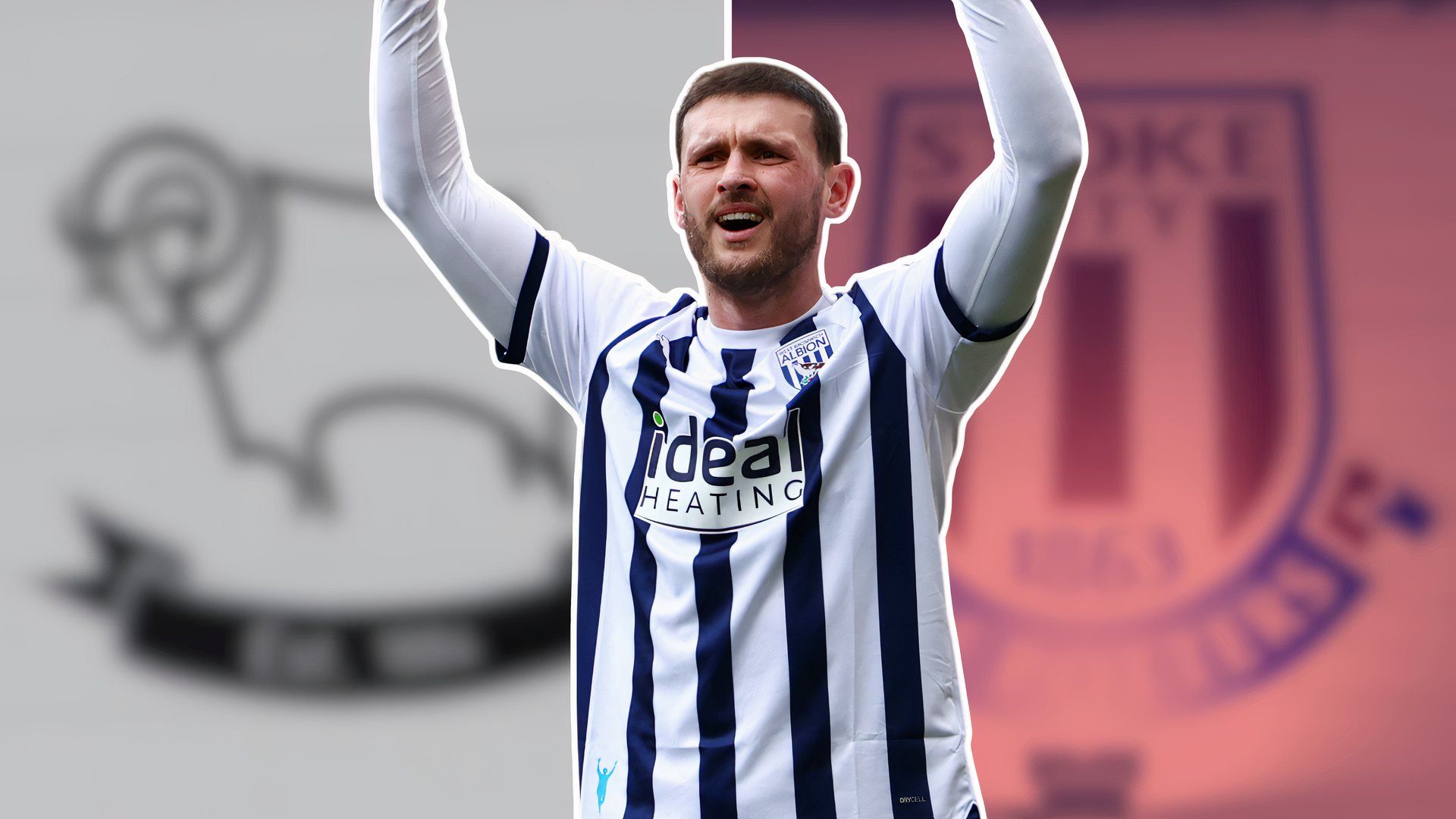 Stoke City & Derby County in hunt for ex-West Brom midfielder John Swift on  free transfer