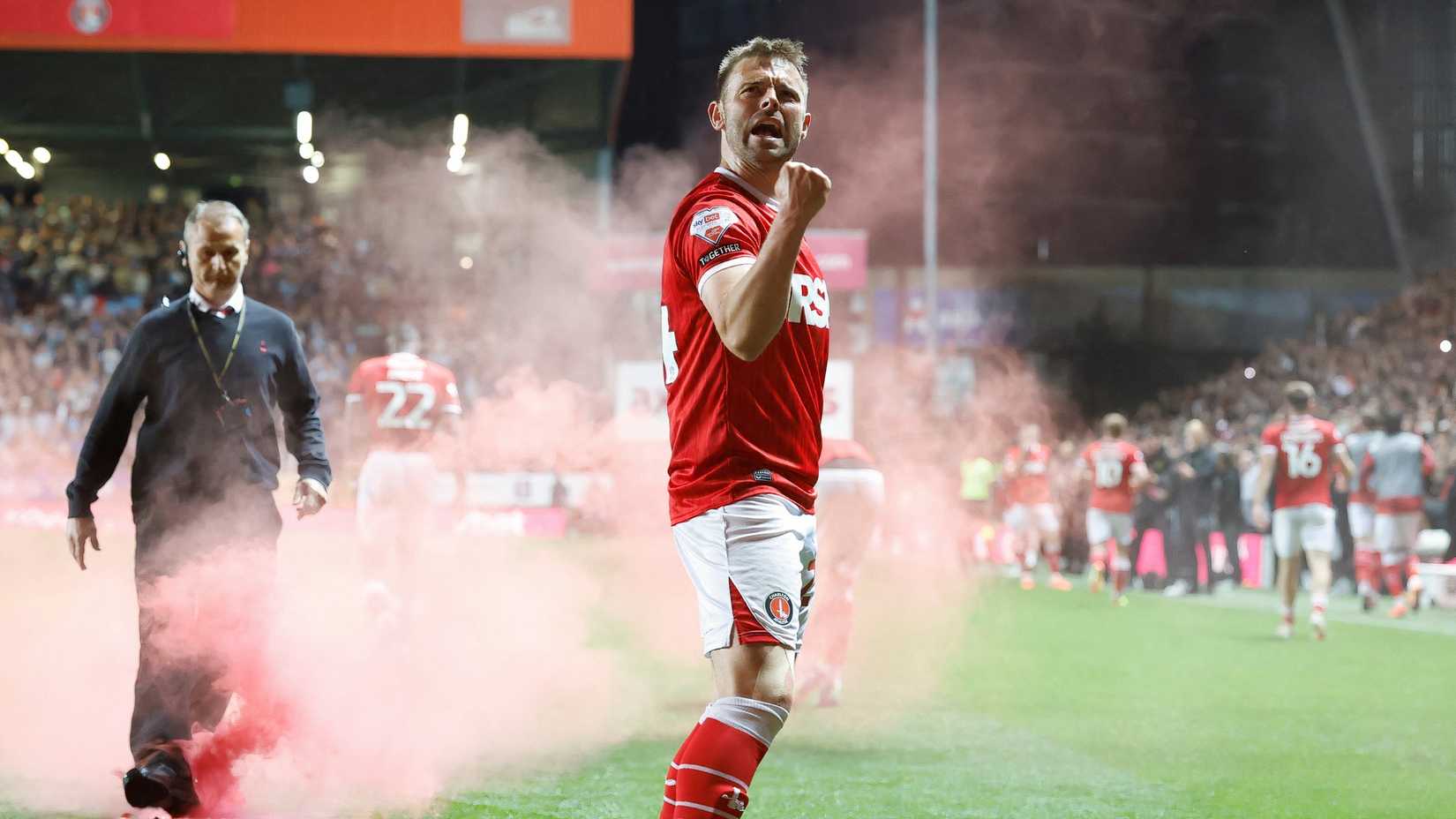 Matty Godden of Charlton Athletic