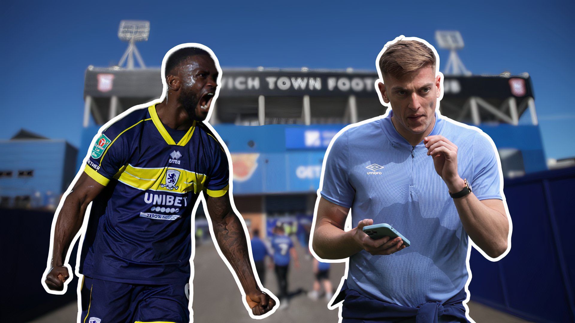 Emmanuel Latte Lath for Middlesbrough and Liam Delap for Ipswich Town