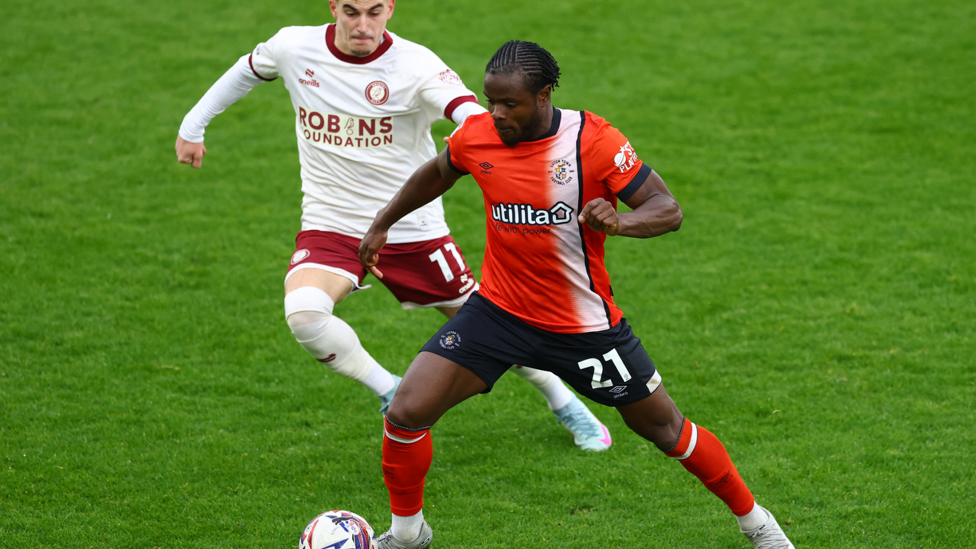 Millenic Alli at Luton Town