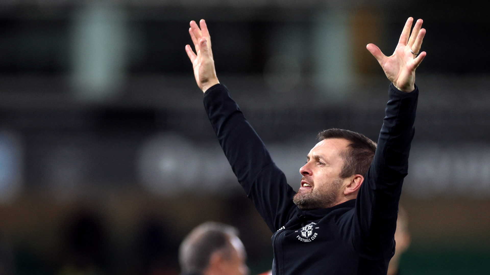 Nathan Jones at Luton Town