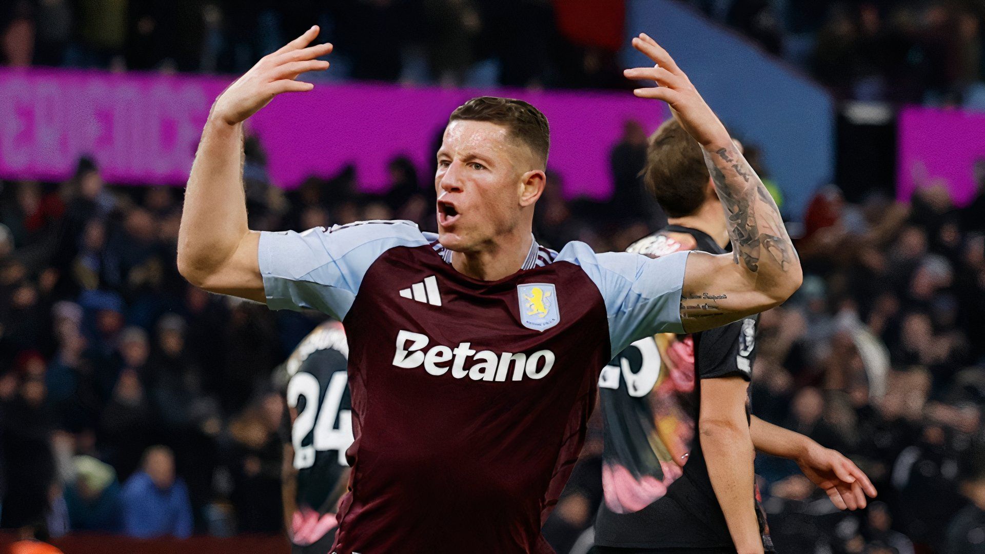 Ross Barkley scores for Aston Villa vs Leicester City