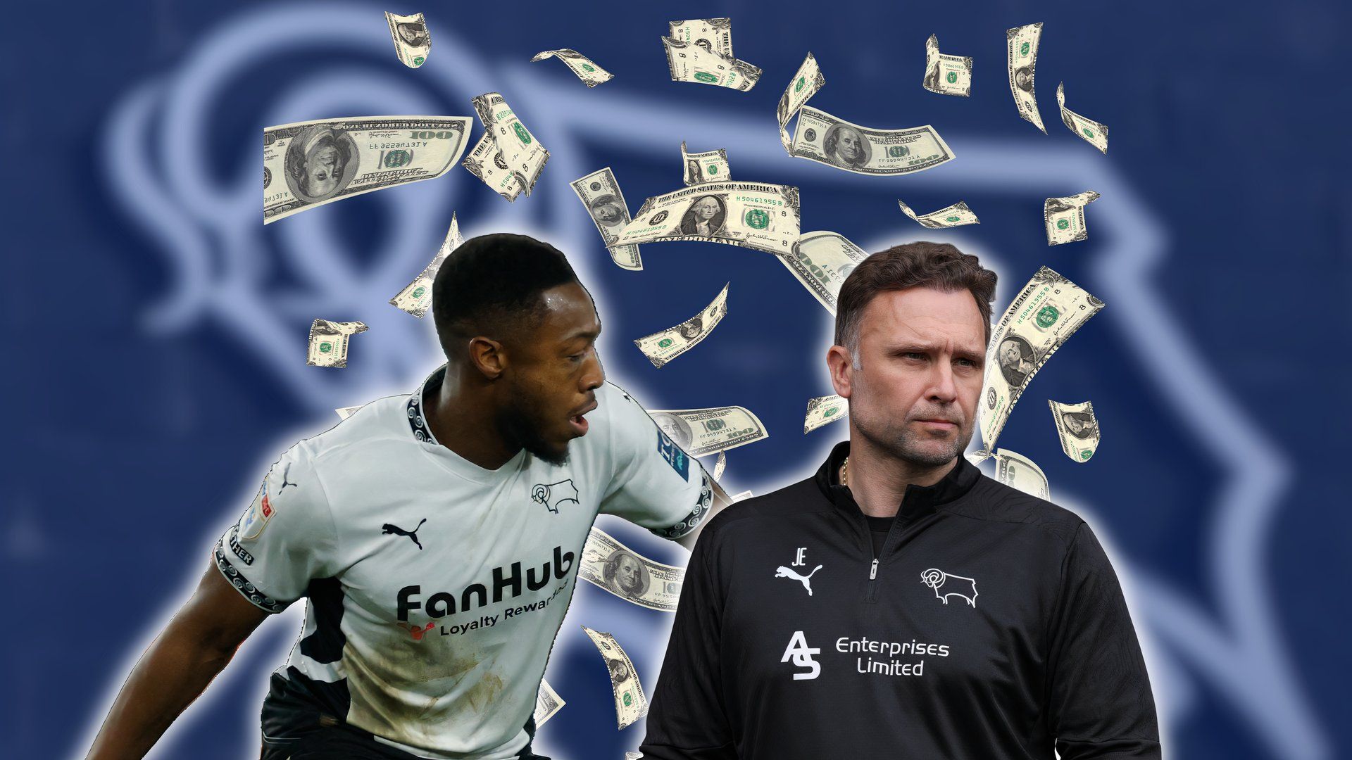 "£7m-£8m" - Claim made on Ebou Adams' price to leave Derby County