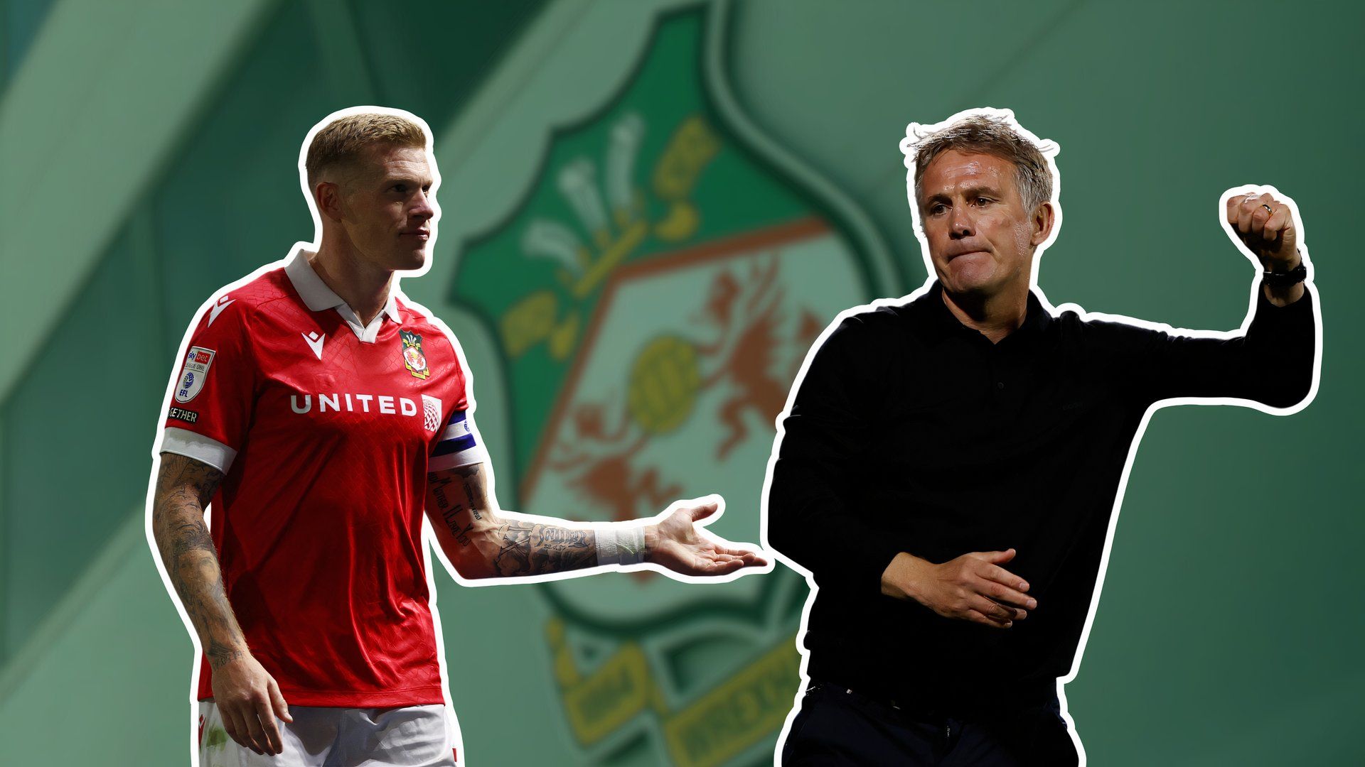 James McClean, Phil Parkinson, and Wrexham AFC