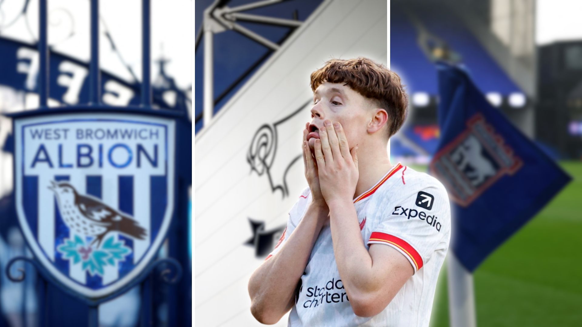West Brom, Ipswich Town and Derby County plot moves for Liverpool midfielder