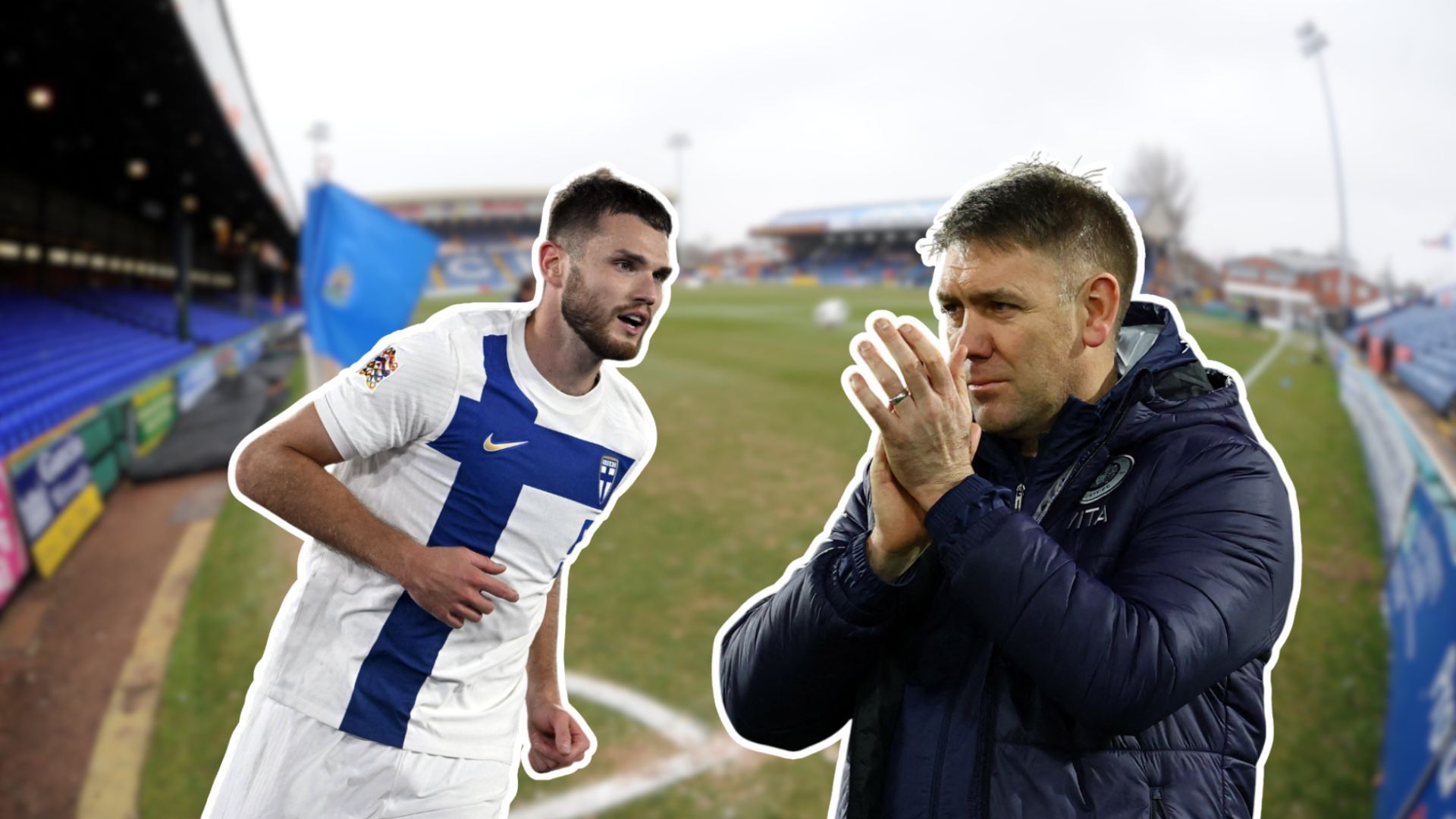 Stockport County leading transfer chase for 19-cap international