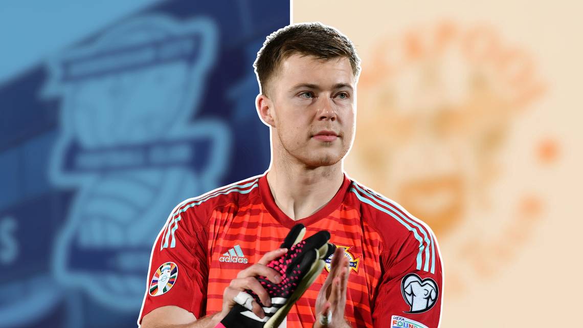 Blackpool are said to be lining up a move for Birmingham City goalkeeper Bailey Peacock-Farrell