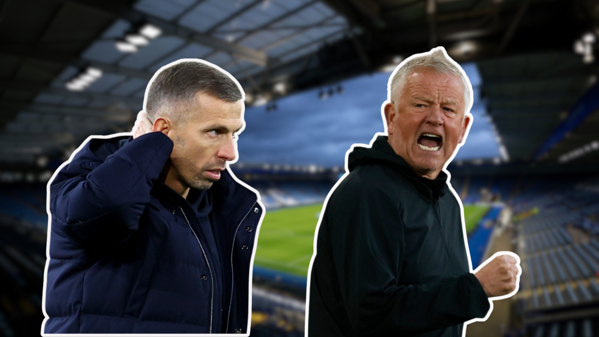 Gary O'Neil & Chris Wilder - Leicester City, King Power Stadium