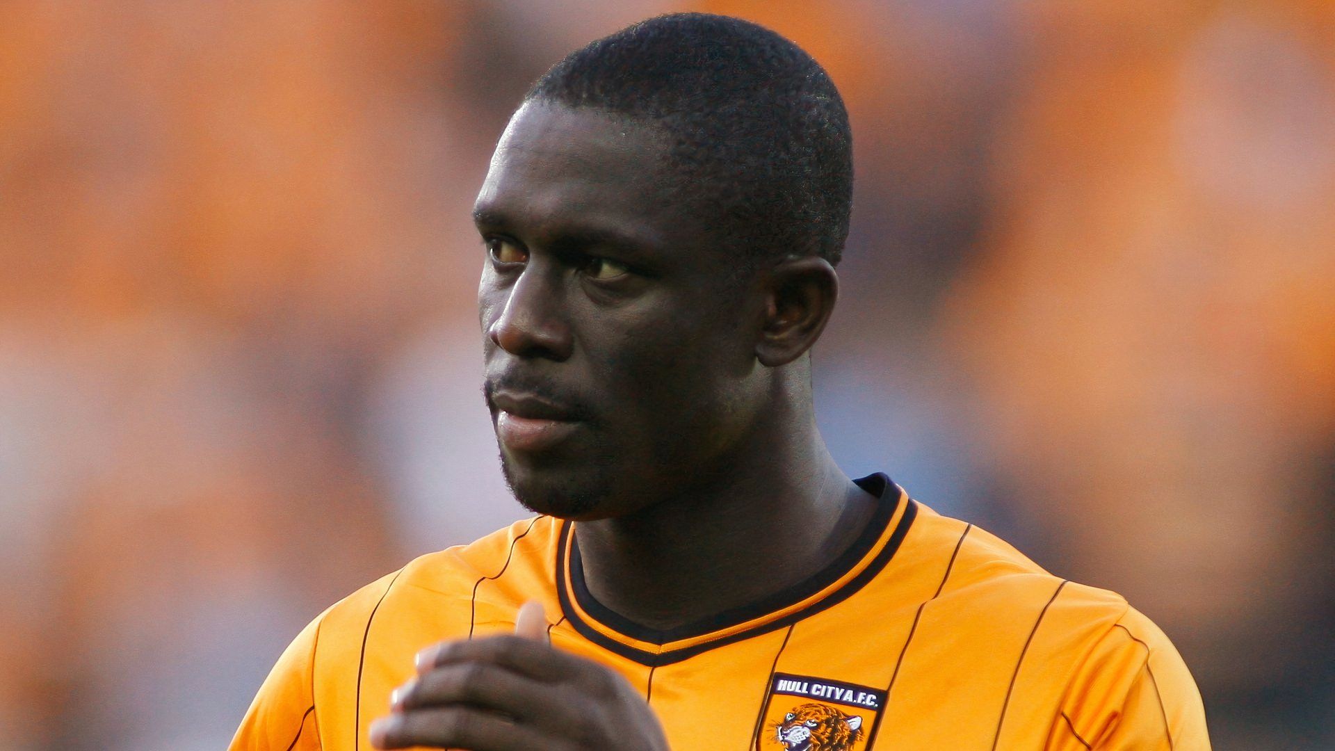 Seyi Olofinjana playing for Hull City
