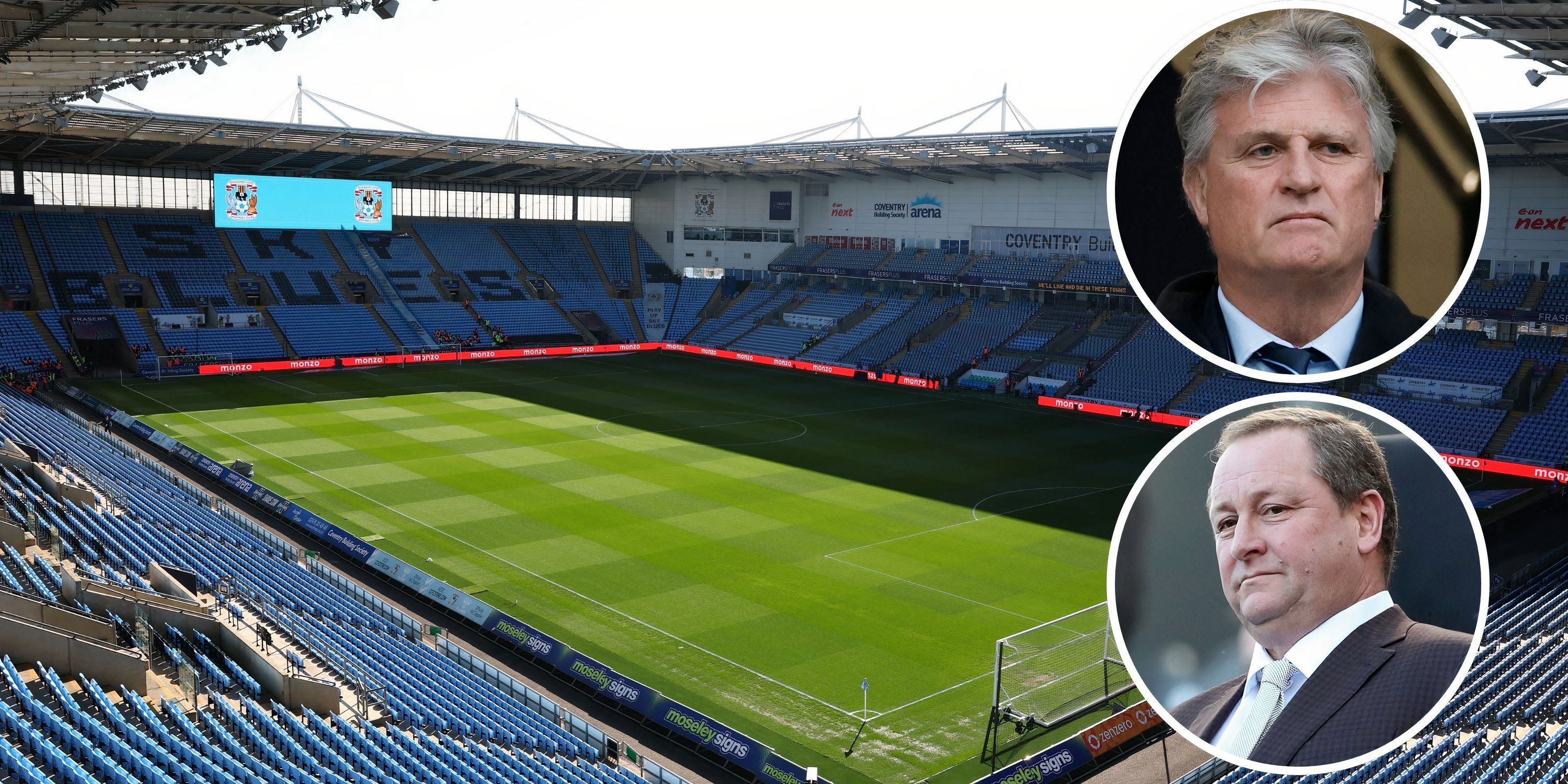 Jumlah Uang yang Dibayarkan Doug King untuk Beli CBS Arena dari Mike Ashley