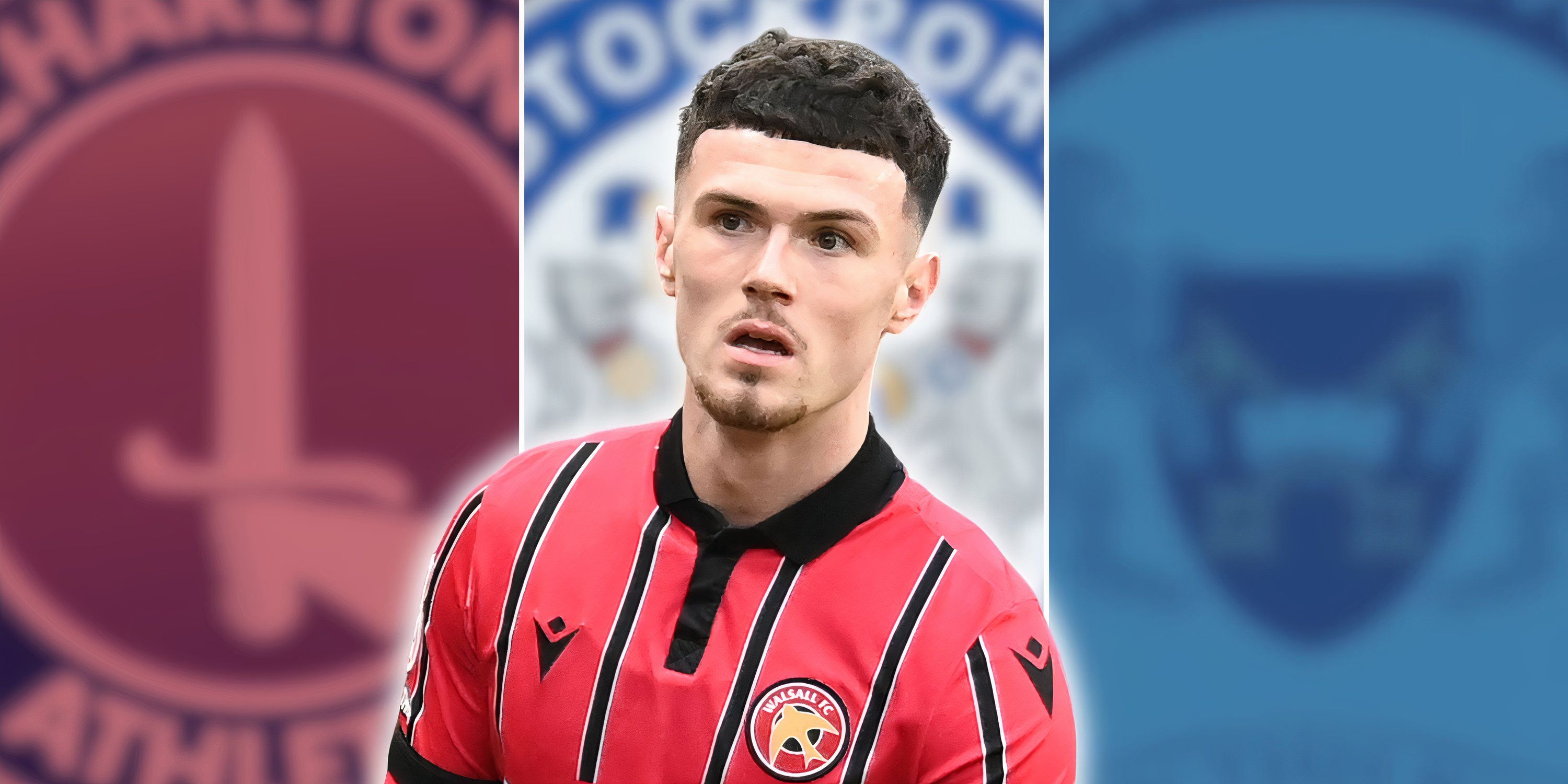 Charlton Athletic, Stockport County & Peterborough Incar Walsall Defender Connor Barrett Charlton Athletic, Stockport County & Peterborough Incar Walsall Defender Connor Barrett