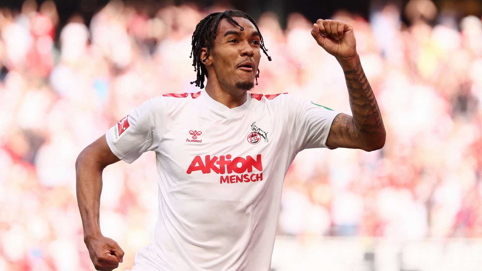 FC Cologne's Damion Downs