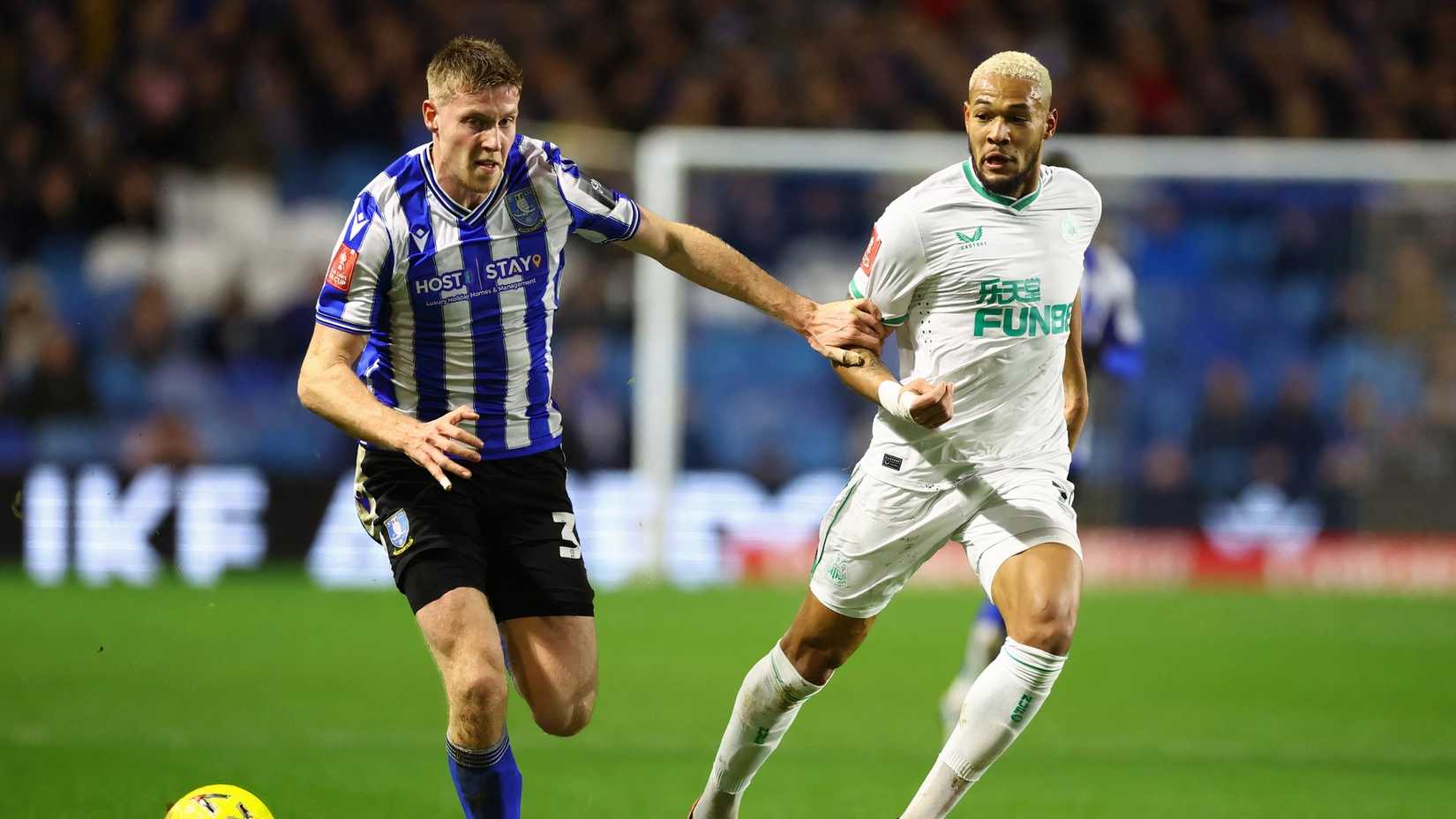 Mark McGuinness of Sheffield Wednesday vs Newcastle United