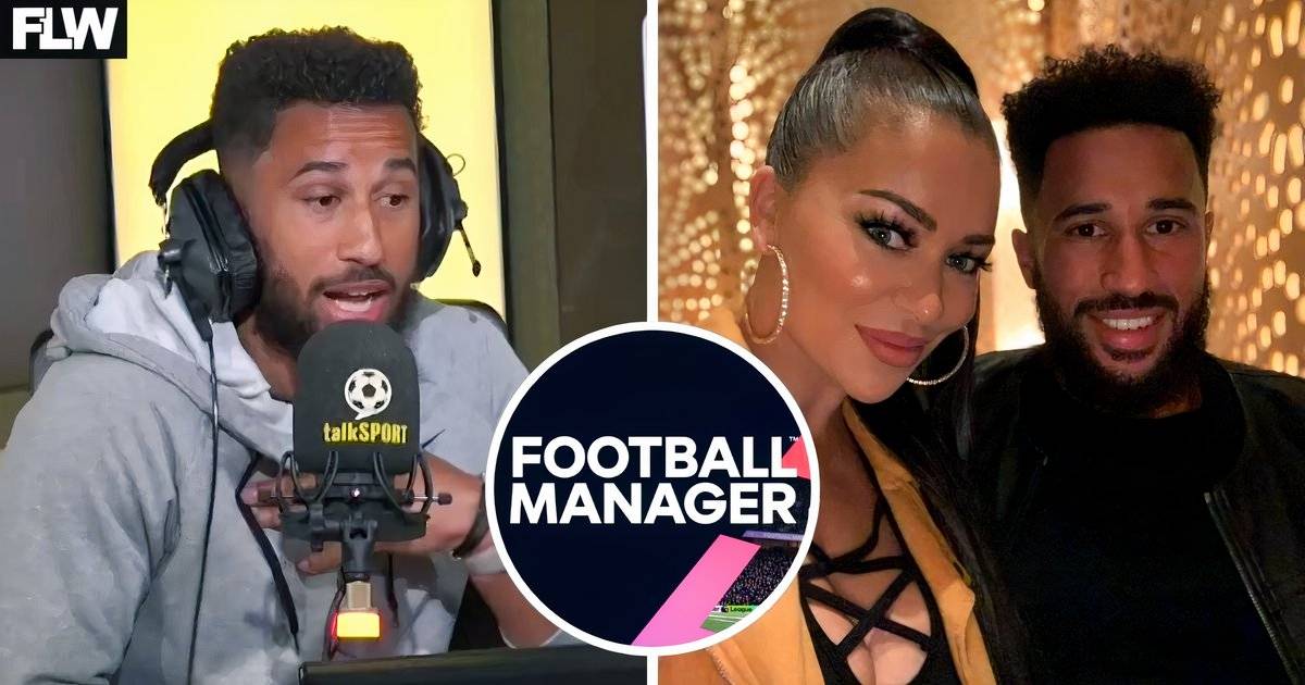 Why Andros Townsend's wife thought he was fined once - It involves Football Manager game