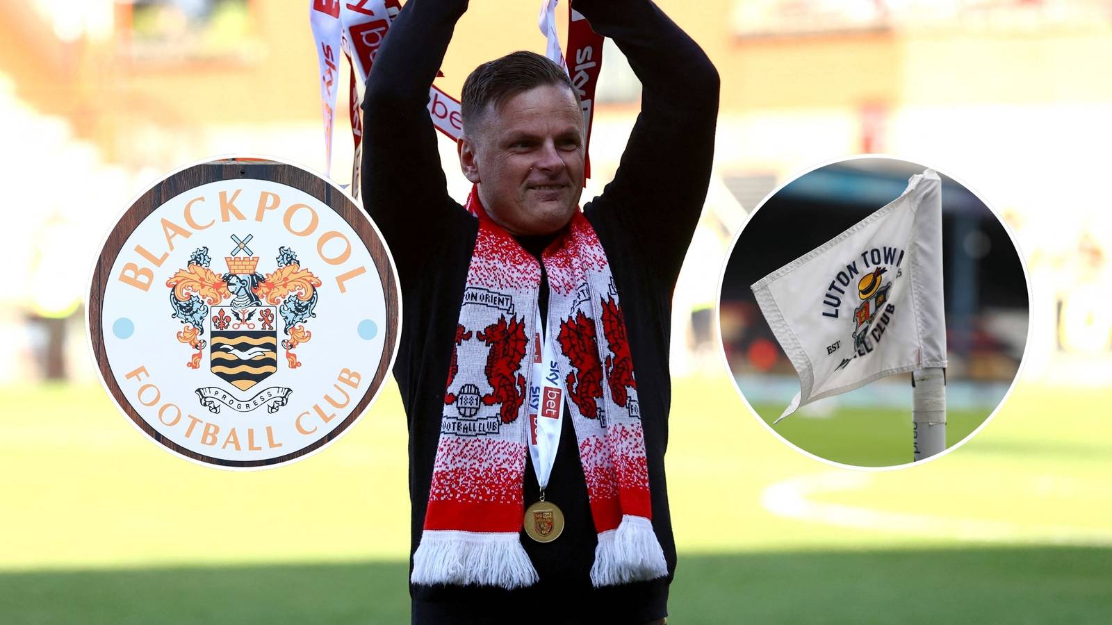Luton Town & Blackpool hadapi kendala 7 angka dalam perebutan manajer