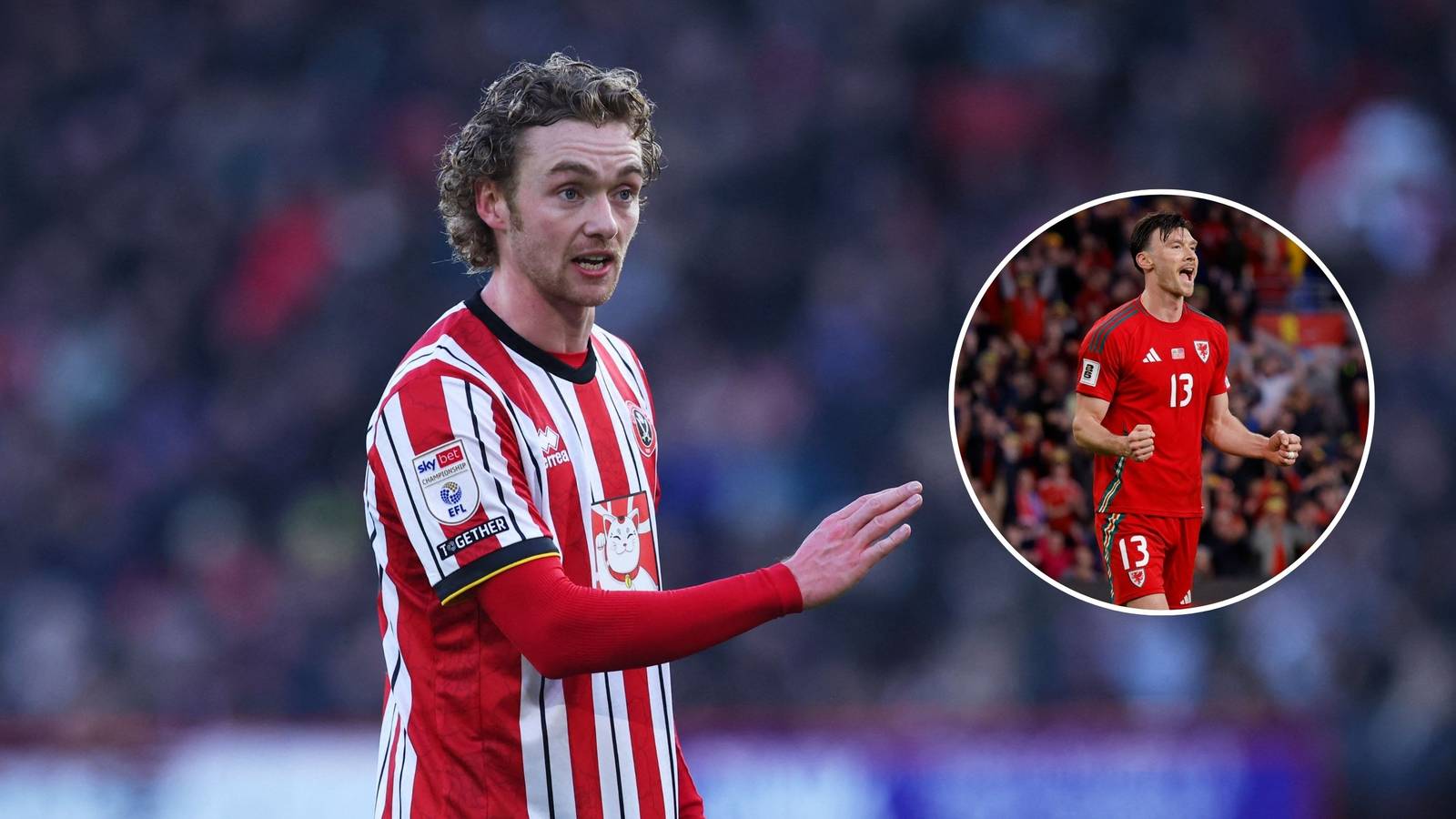 Oli McBurnie dan Kieffer Moore memberi tanggapan atas pesan Tom Davies