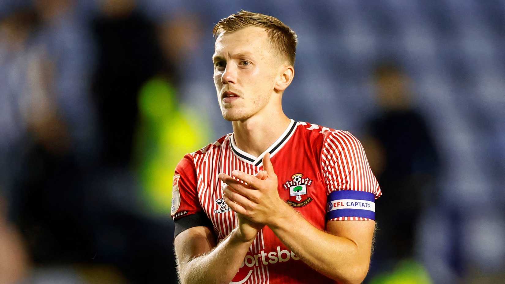 James Ward-Prowse at Southampton vs Sheffield Wednesday