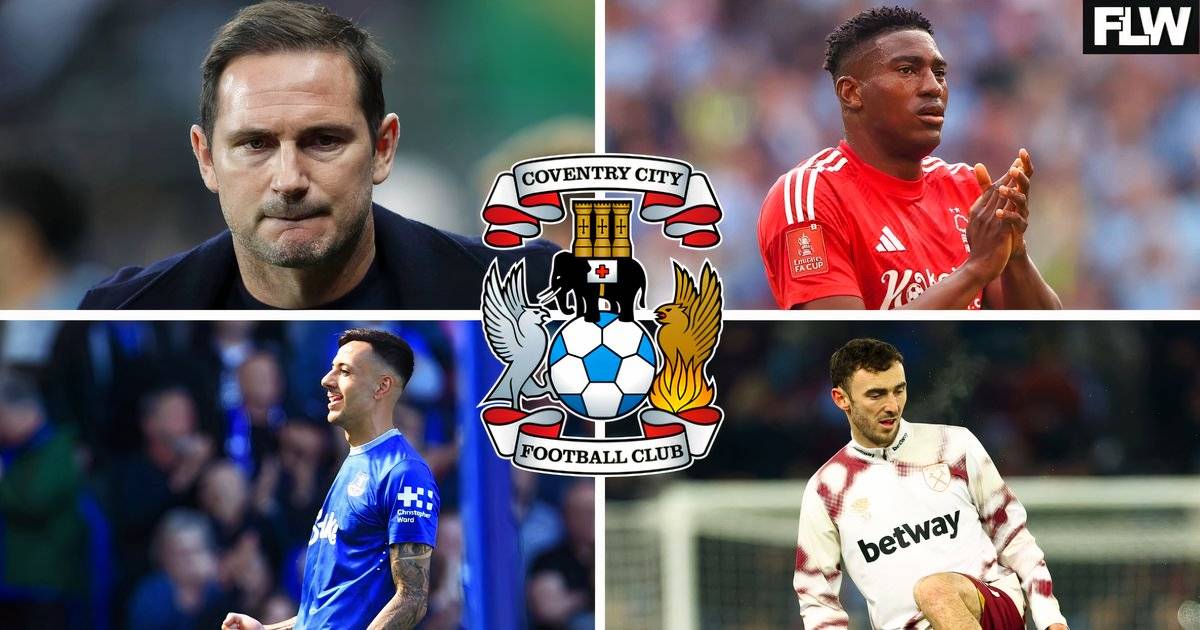 Nottingham Forest & Everton players named as potential Coventry City