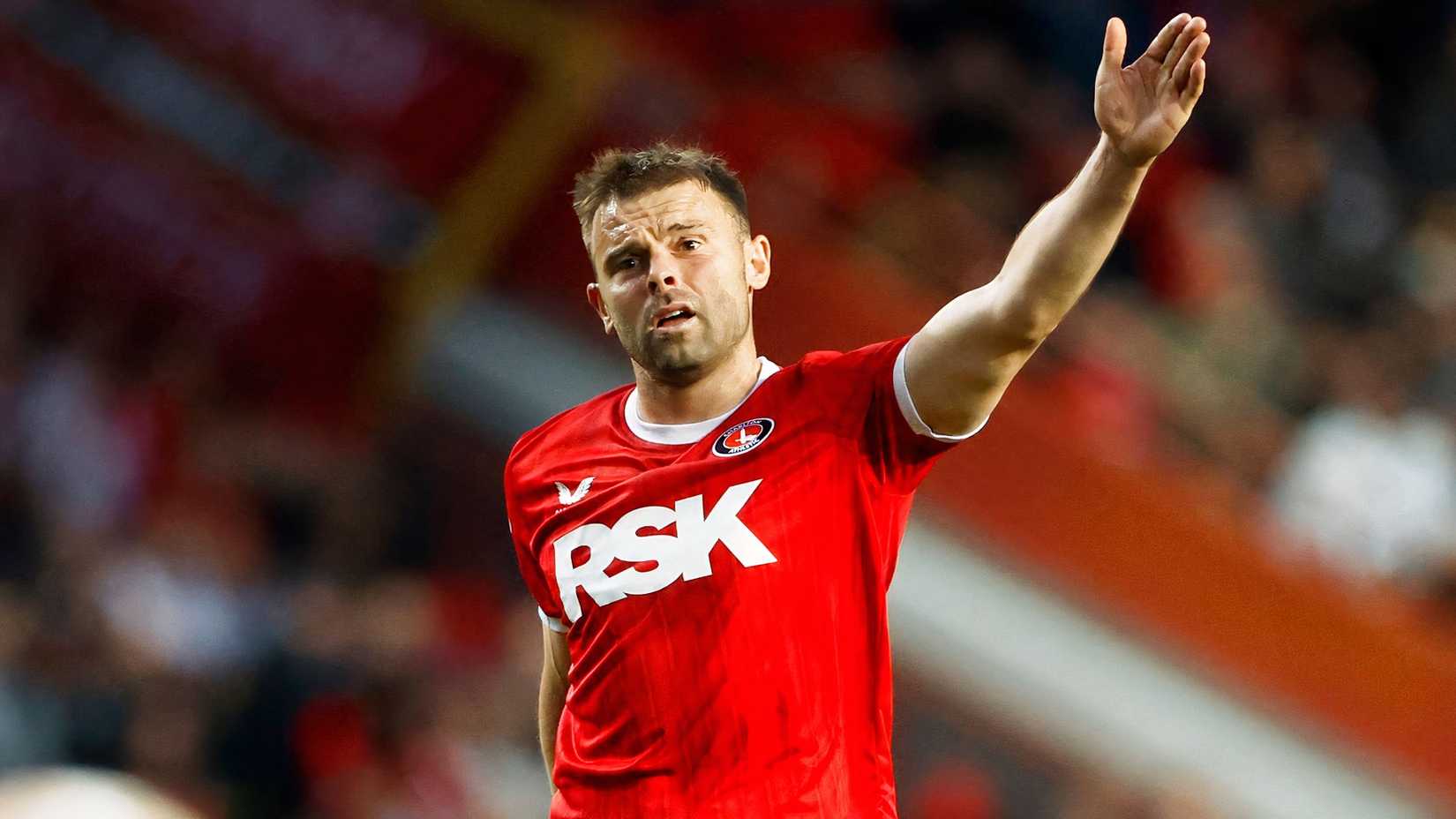 Matty Godden of Charlton Athletic vs Wycombe Wanderers