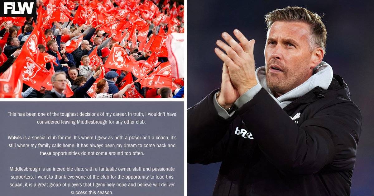 Rob Edwards dihujat karena pesan perpisahan ‘banyak PR’ dari Middlesbrough