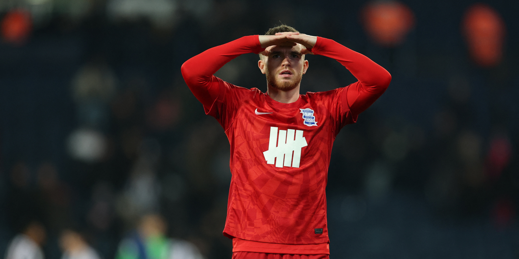 Soccer Football - Championship - West Bromwich Albion v Birmingham City - The Hawthorns, West Bromwich, Britain - November 26, 2025 Birmingham City's Marc Leonard after the match Action Images/Andrew Boyers 