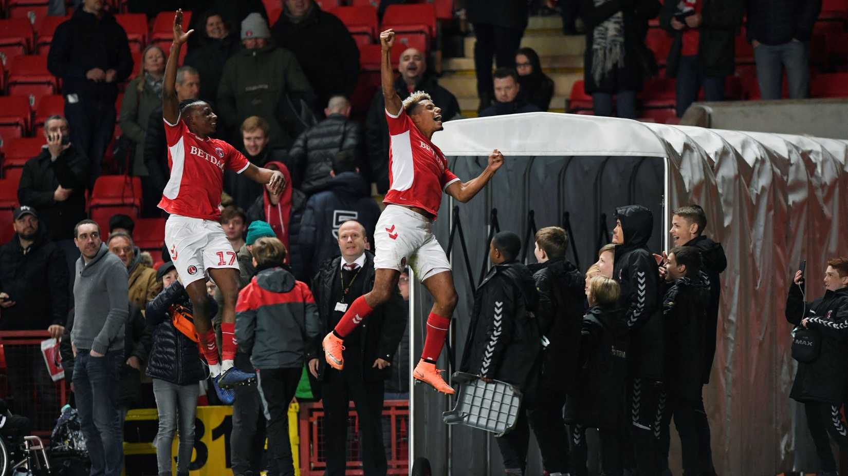 Joe Aribo and Lyle Taylor, Charlton Athletic