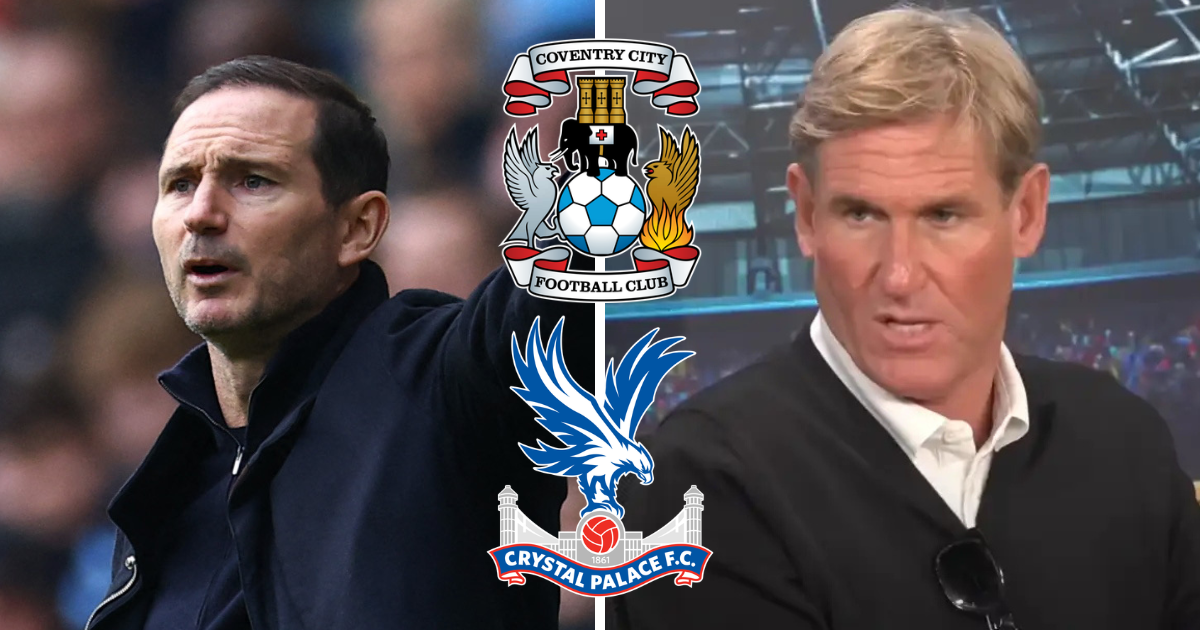 Simon Jordan tips Crystal Palace to come again for Coventry City boss Frank Lampard
