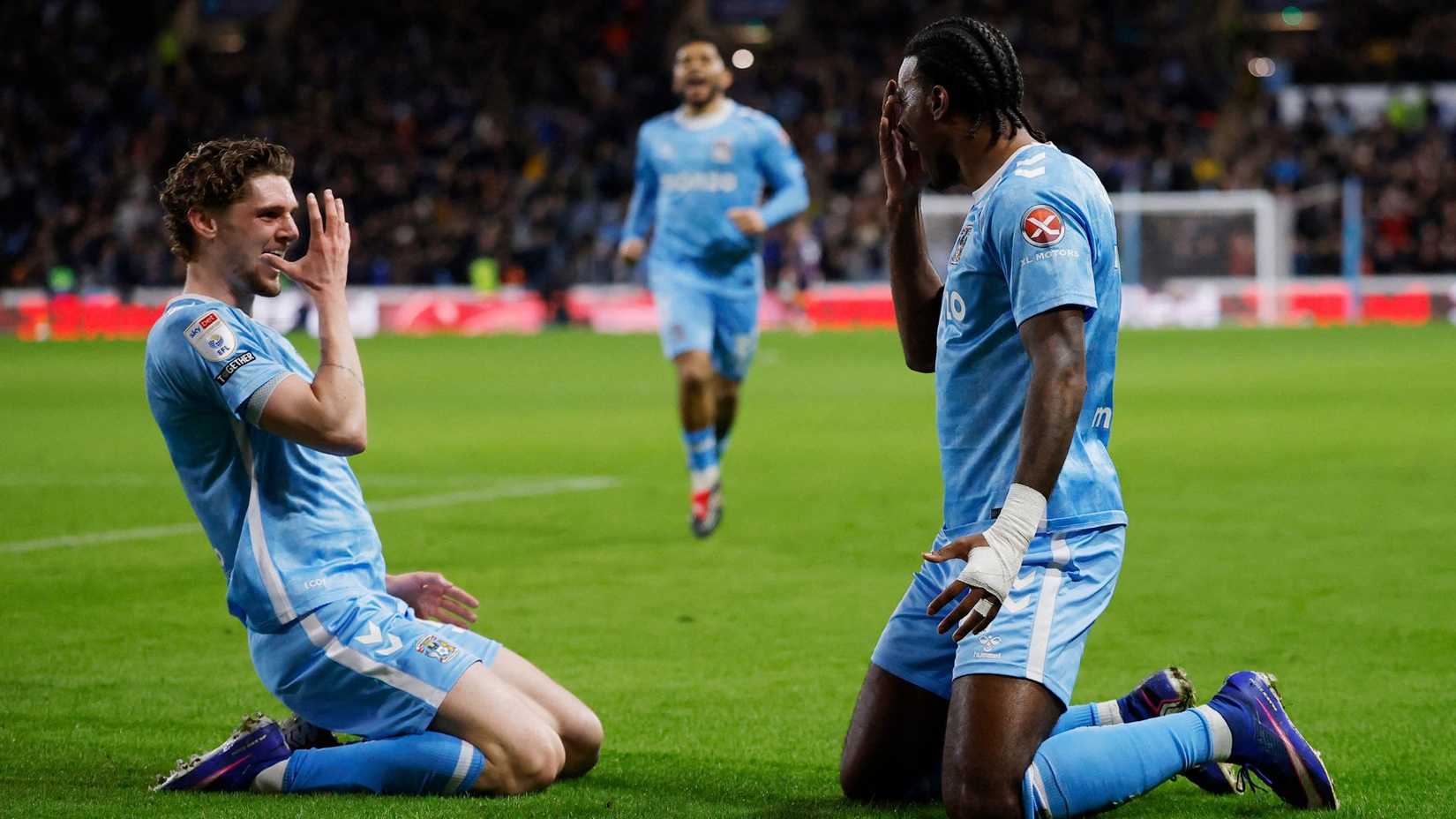 Jack Rudoni and Haji Wright, Coventry City