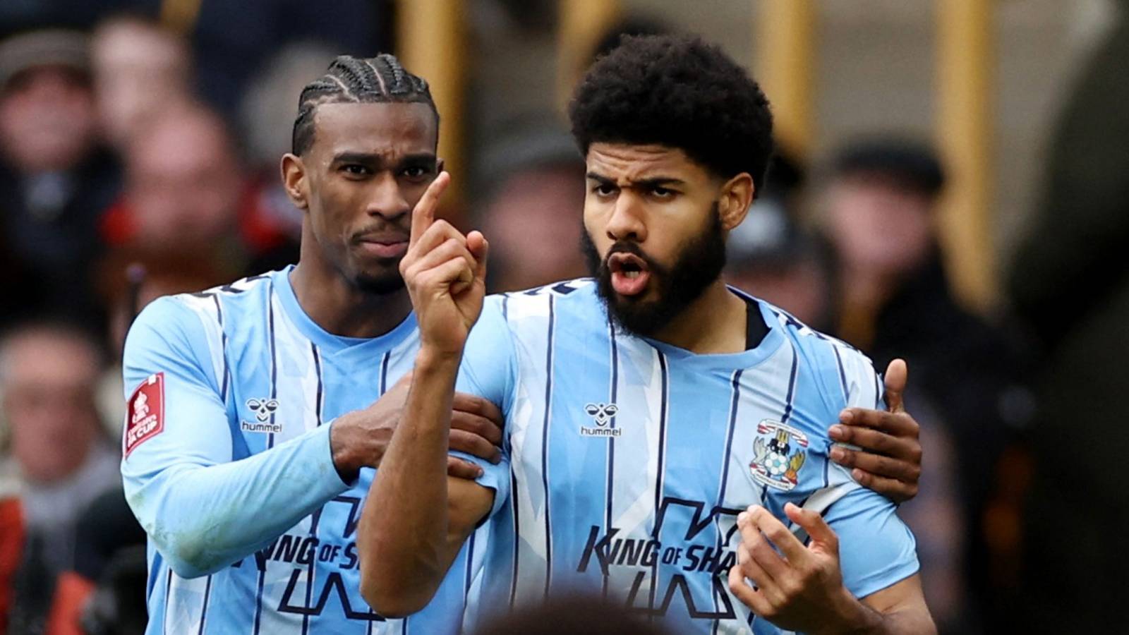 Haji Wright and Ellis Simms will not like emerging Coventry City ...