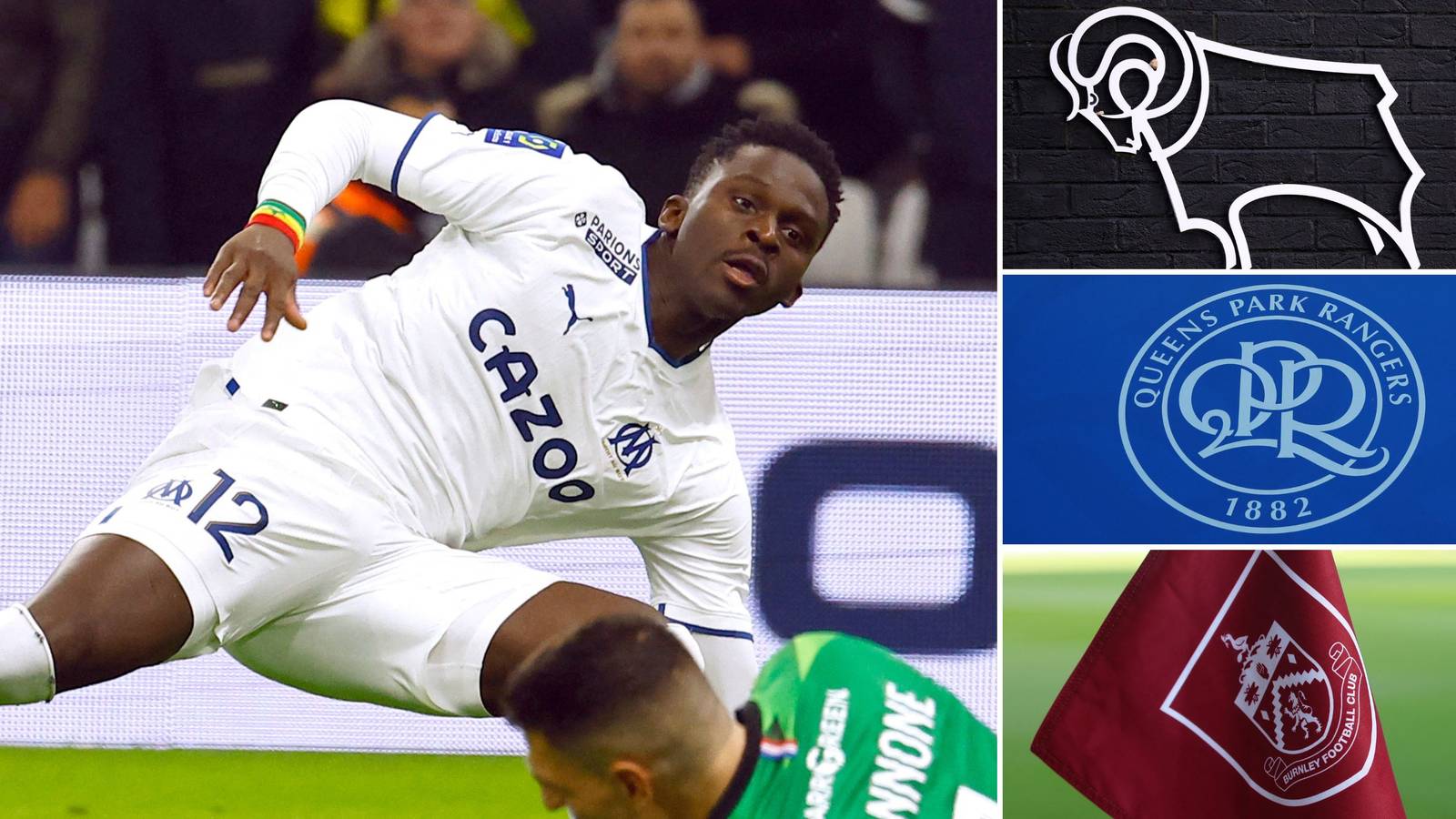 Burnley and Derby County join QPR in race for Bamba Dieng