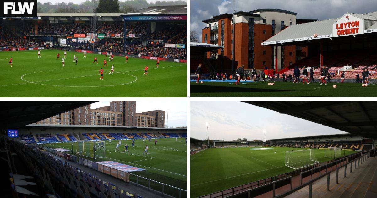 Top 10 smallest stadiums in EFL League One