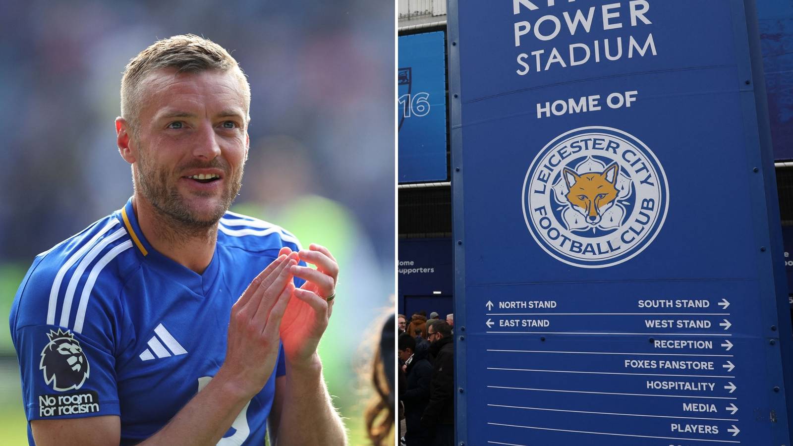 Jamie Vardy spotted at Leicester City and it's got many Foxes fans talking