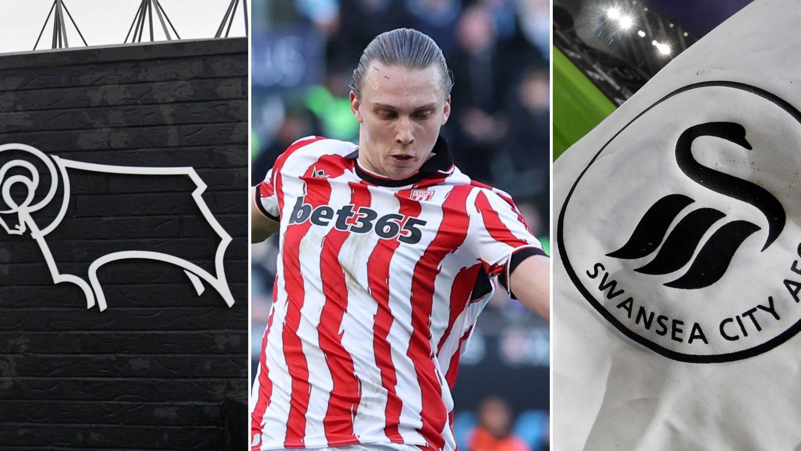 Derby County & Swansea City should ready moves for Stoke City outcast