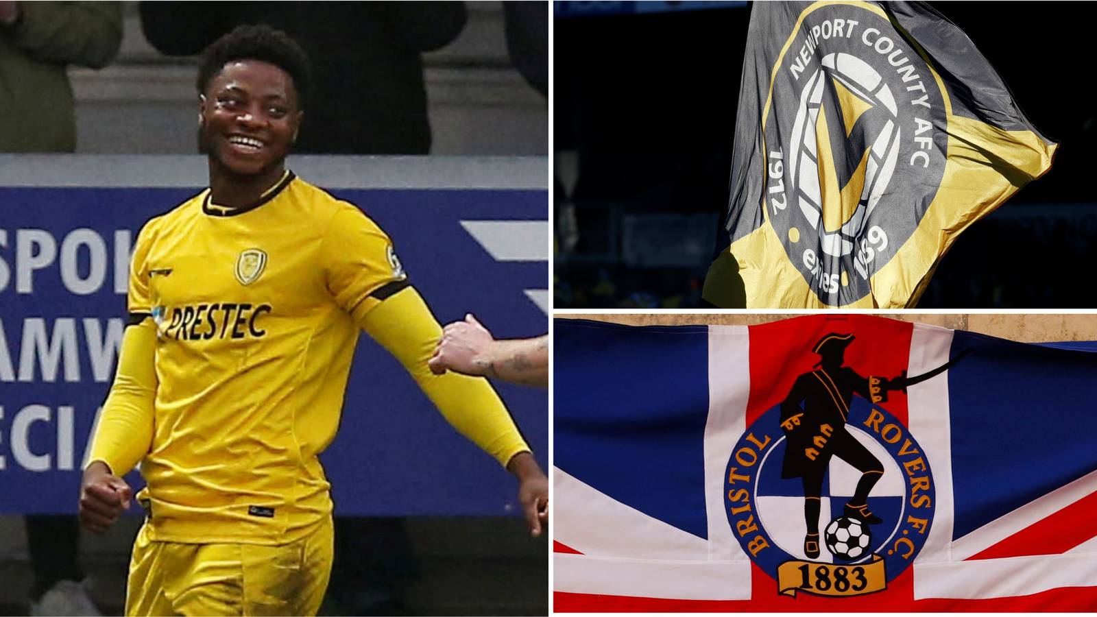 Bobby Kamwa breaks silence after controversial Bristol Rovers moment v ...