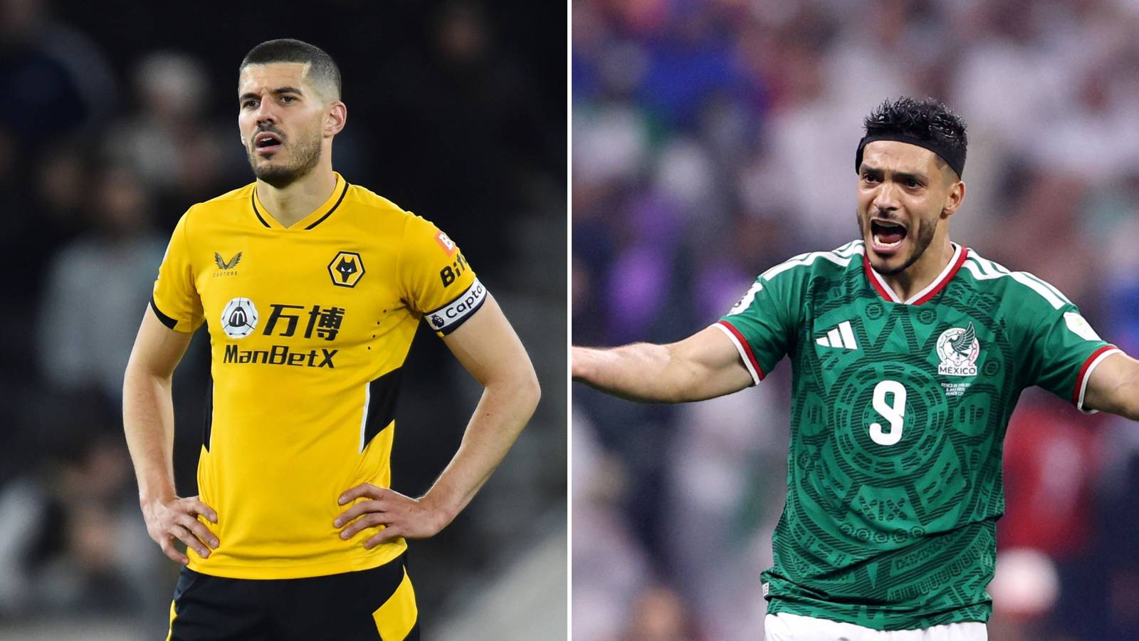 Conor Coady reacts as Raul Jimenez drops message to Wolves fans