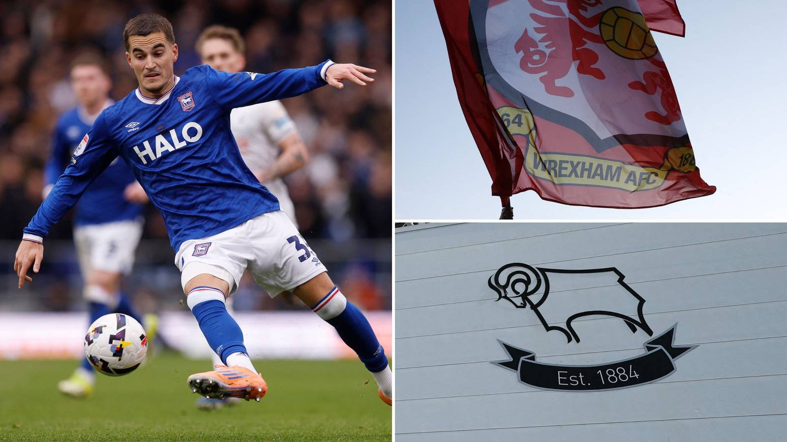 Derby County face new Wrexham threat in race to seal Ipswich Town deal