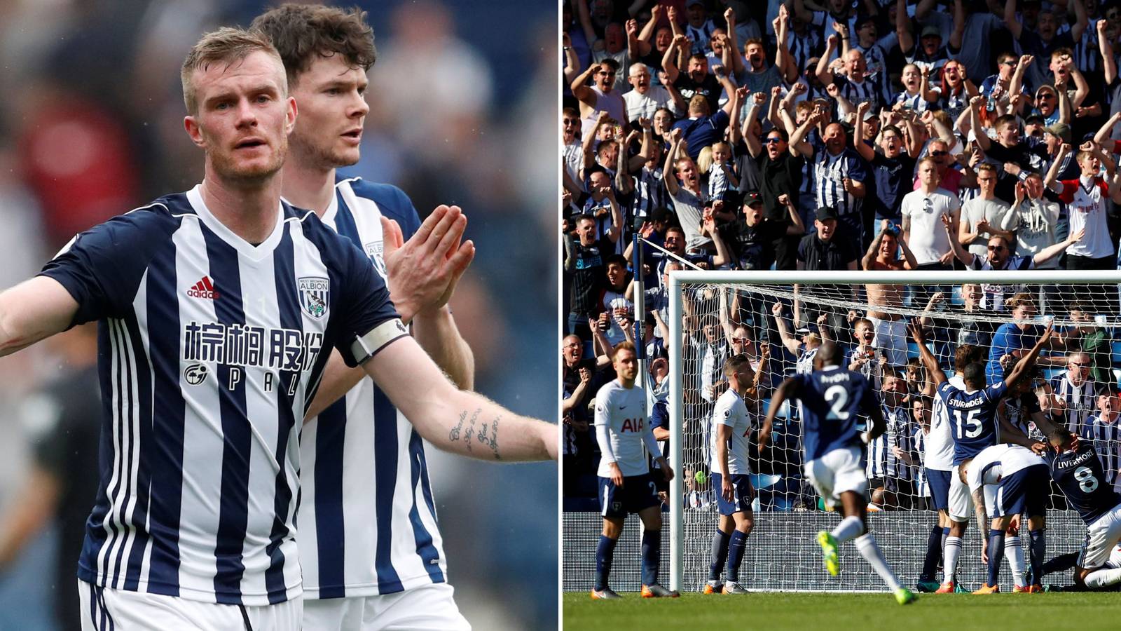 Chris Brunt once named the best West Brom atmosphere he experienced in his entire career