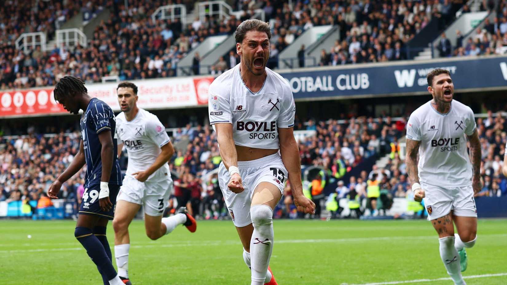 Burnley eyeing shock West Ham transfer raid