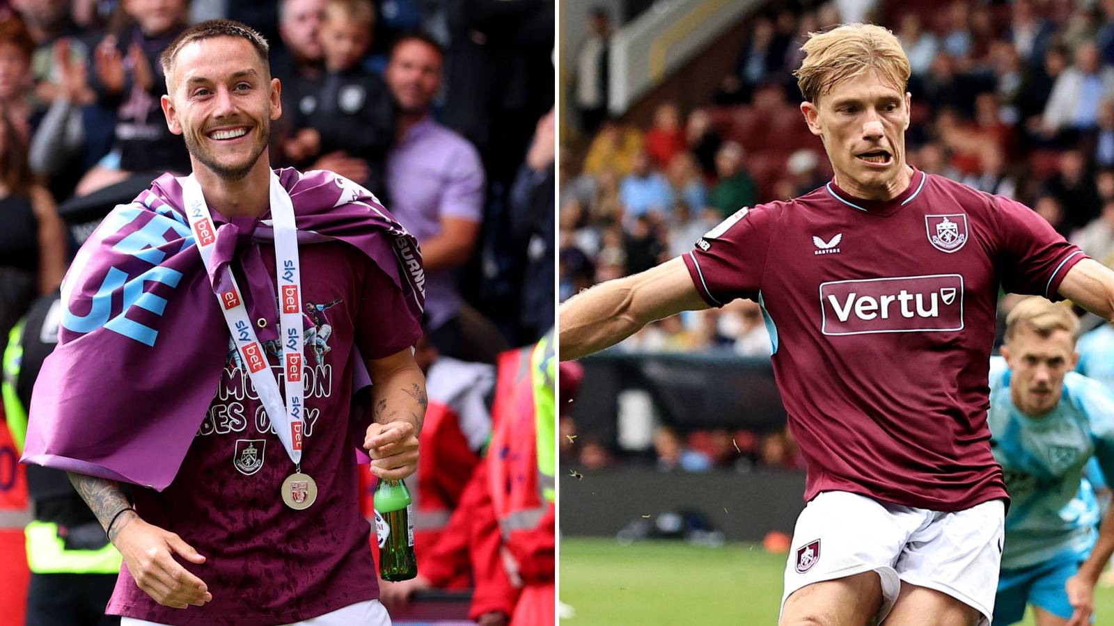 Josh Brownhill reacts as Zian Flemming breaks Burnley FC silence after Ipswich move