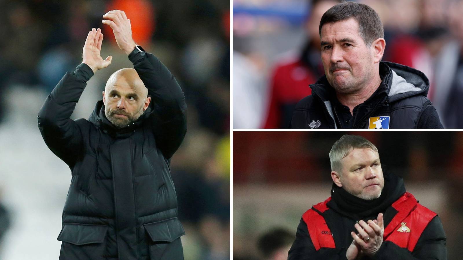 Top 11 oldest EFL League One managers right now