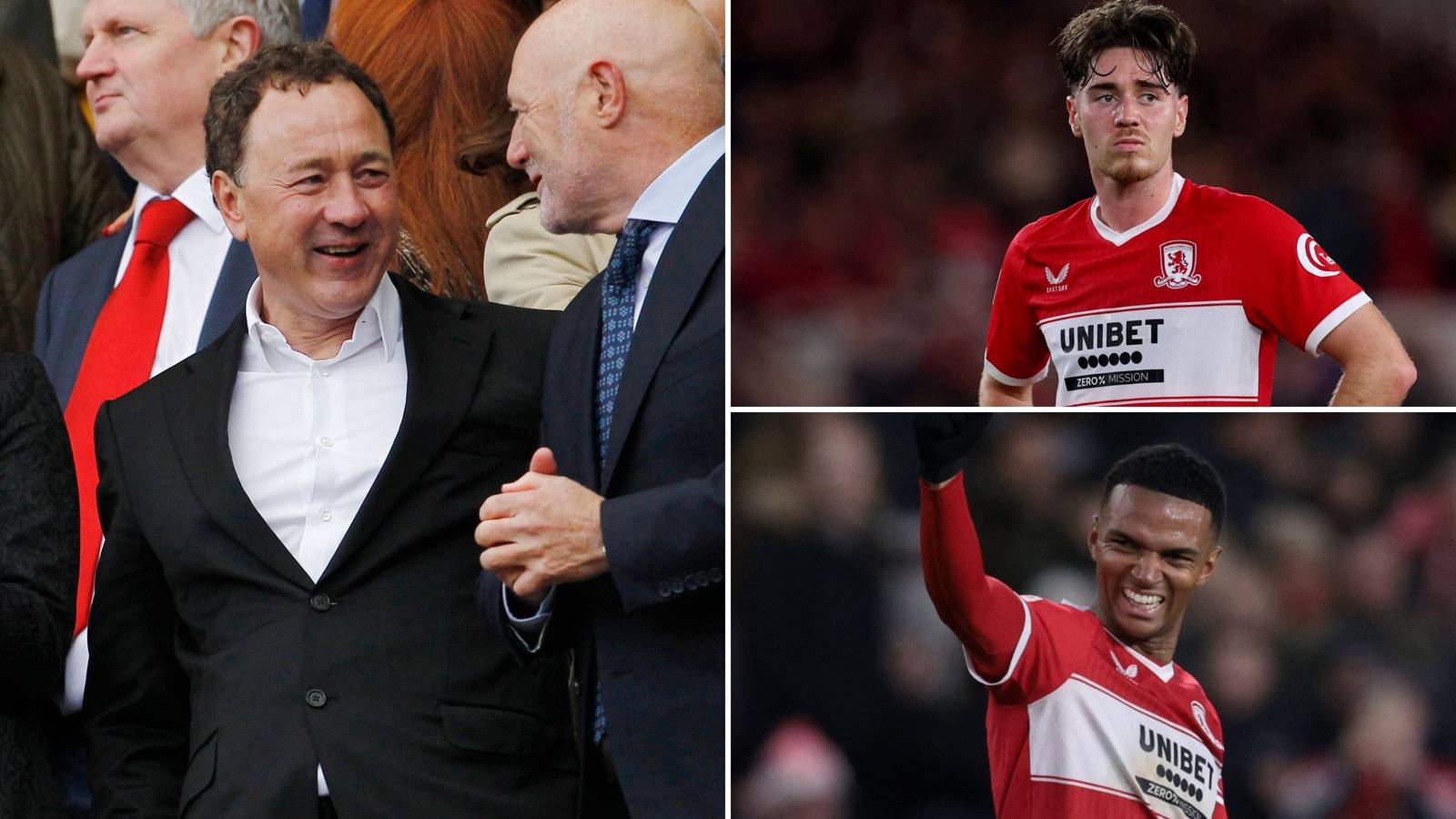 Steve Gibson is laughing with more than £30m in the Middlesbrough bank