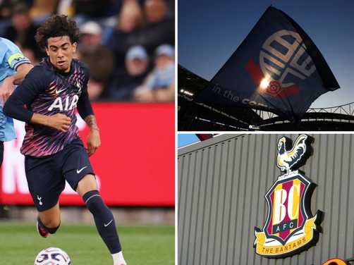 Tottenham wonderkid needs EFL loan: Bolton & Bradford must eye move